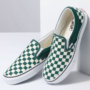 Vans Classic Slip-On Checkerboard Women's Shoes